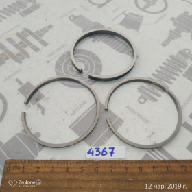 Кольцо поршневое компрессора ГАЗ ЗИЛ КАМАЗ 60,0 (Р0) (на 1 поршень) (Лебедин)